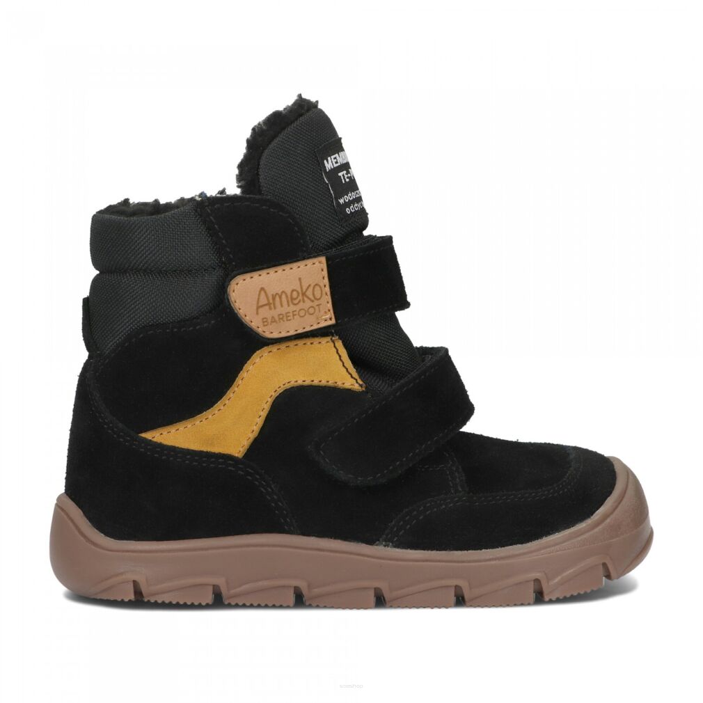 AMEKO - Everest-Black- buty zimowe z membraną TE-POR