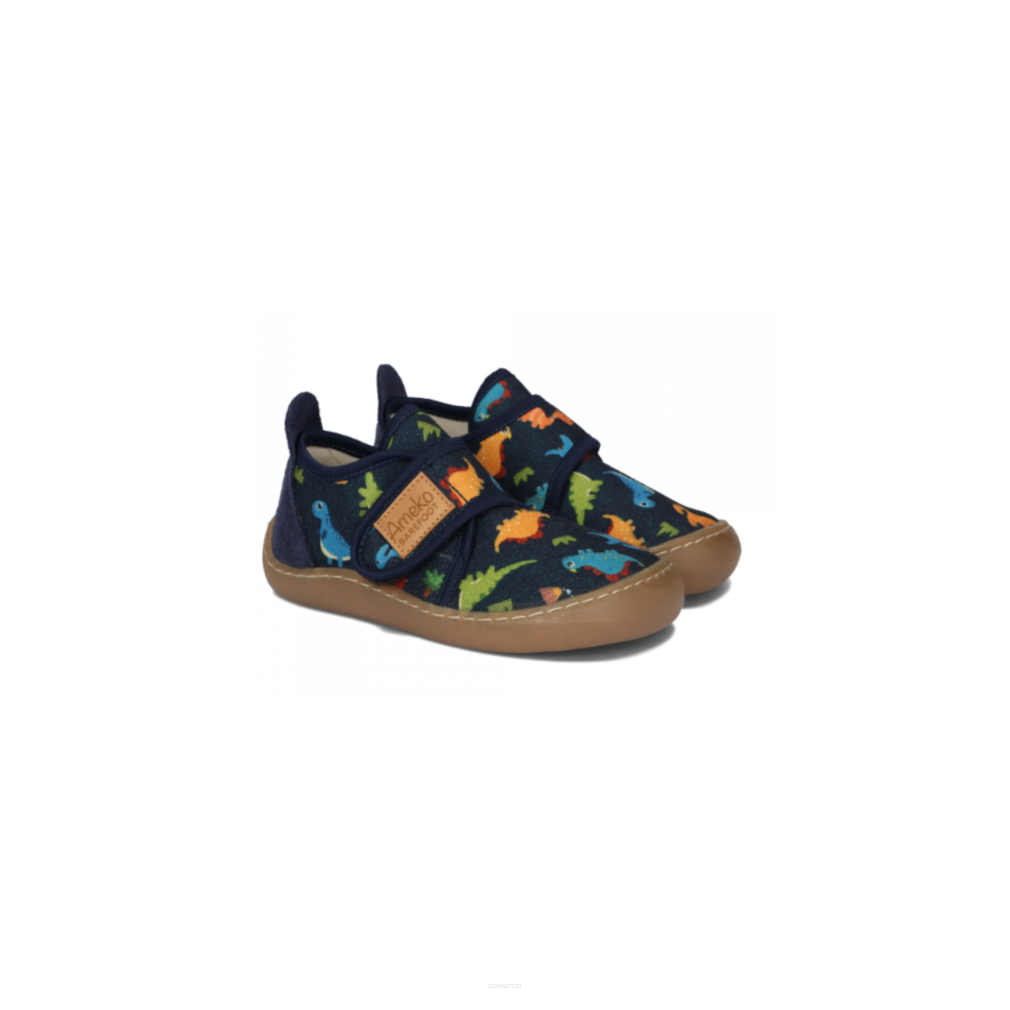 Kapcie Barefoot w dinozaury Ameko DINO Piko