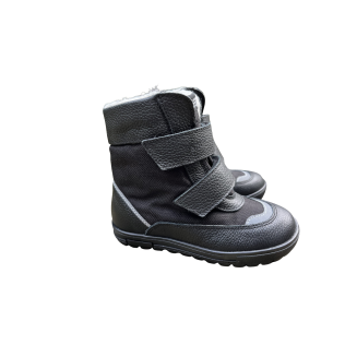 Buty zimowe botki ocieplane kozaki - BARTUŚ - 315 kozak czarny - 2