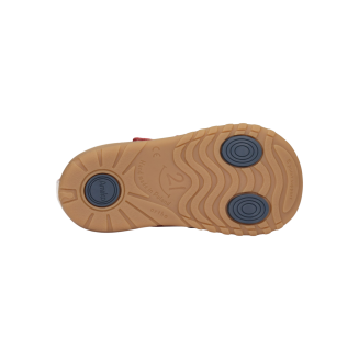 Skórzane czarne sandały dla chłopca  -Rio-Black - AMEKO - 5