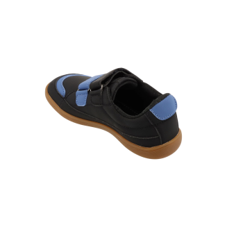 Sportowe buty dla chłopca BAREFOOT czarne niebieskie CASUAL 004X003 - BEFADO - 3