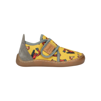 Kapcie Barefoot - PIKO Koparki- AMEKO żółte w koparki - 2