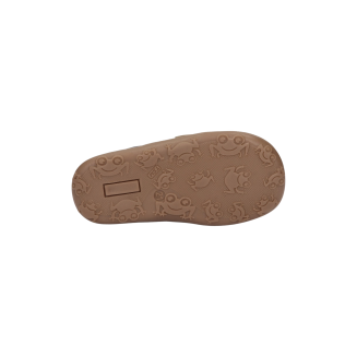 Skórzane sandałki różowe butki barefoot dla dziewczynki Jeko-Fuxia -AMEKO - 4