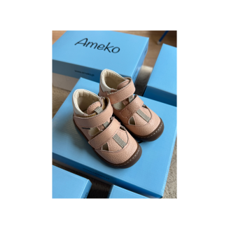 Sandały półsandały butki dla dziewczynki pierwsze kroczki Jeko Satin - AMEKO - 6