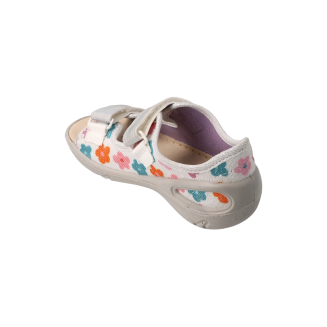 SUNNY - BEFADO - Kapcie dla dziewczynki sandały w kwiatki - 063X027 - 3