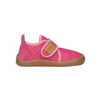 Kapcie Barefoot - PIKO Fuxia- AMEKO różowe - 2